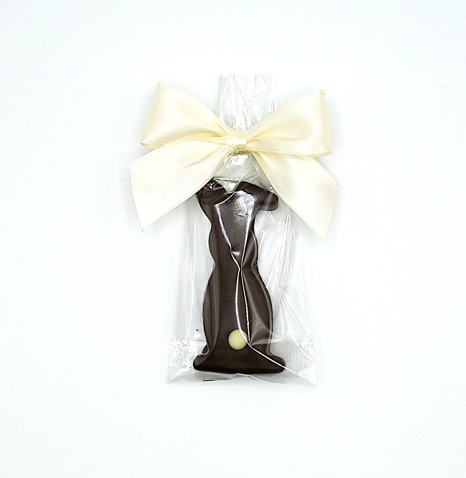 Edelmarzipan Hase sitzend "Puschel"